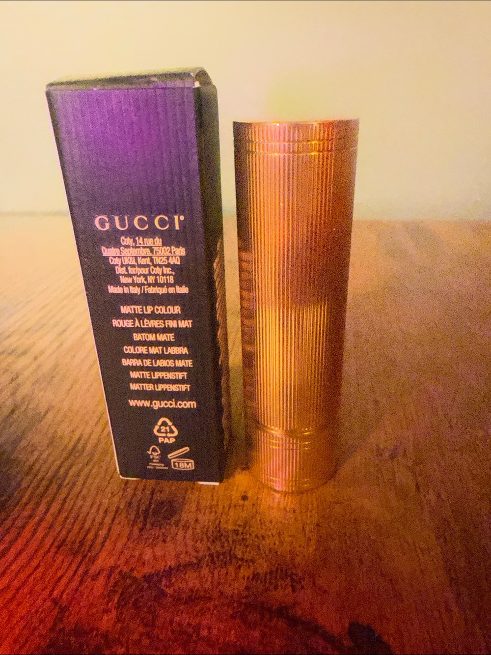 Gucci Matte Lipstick — Suzanne Sunset Shade# 220 - Picture 2 of 4